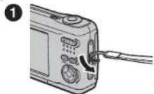 FUJIFILM FinePix A850 - Attaching the Strap - 1