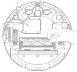 Proscenic Q8 Max - Nettoyez la brosse latérale - 2