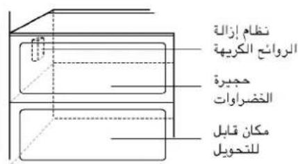 LG GR-B197GTJ - مزيل الروائج الكريقة (-acztياري لبعض الموديلات فقط) - 1