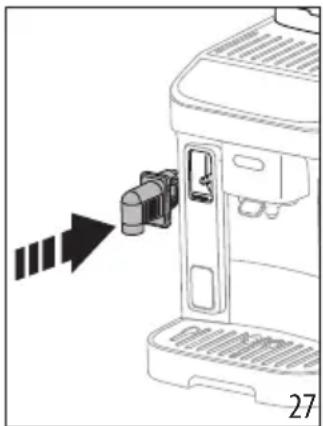 DELONGHI Magnifica Evo ECAM290.21.B - Pericol de arsuri! - 1