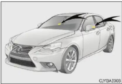 LEXUS IS 200t (2015) - ■ Zaistenie správnej funkcie systému - 1