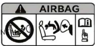 AIRBAG NO Smoking i