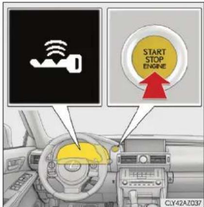 START STOP ENGINE CLY42AZ037