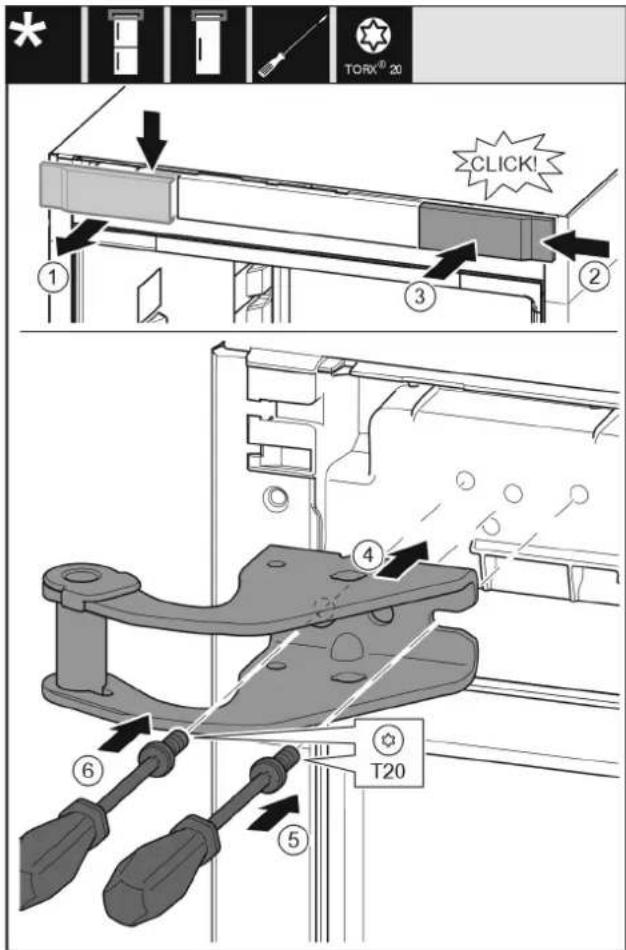 TORK® 20 ① ② ③ ④ ⑤ ⑥ T20