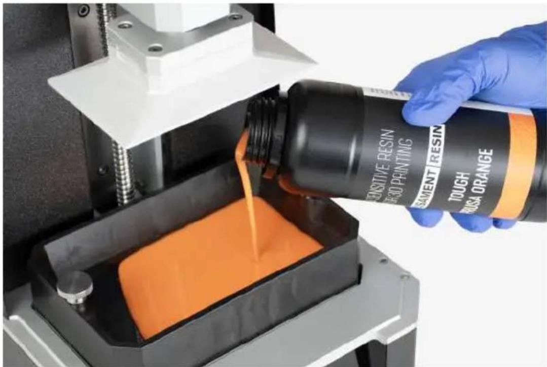 SENSITIVE RESIN RED PRINTING SAMENT RESIN TOUGH RED ORANGE