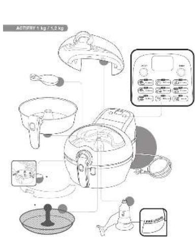 TEFAL ActiFry Plus GH8000 - 17