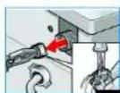 SIEMENS WM14S491FG - Zeef in de wateraansluiting - 9
