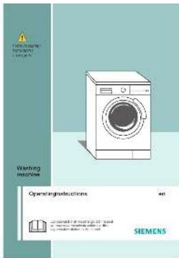 Warning machine Operating instructions. SIEMENS