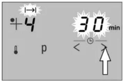 +4 p 30 min < - ⊥ - >