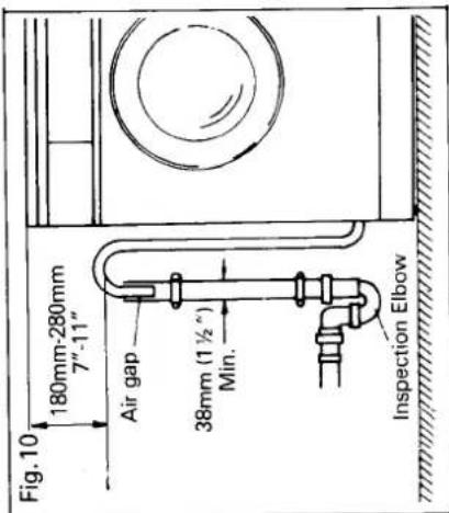 Creda 47304 - Discharge into a standpipe - 1
