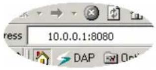 ress 10.0.0.1:8080 DAP Opt