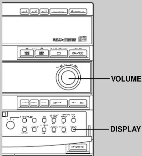 VOLUME DISPLAY