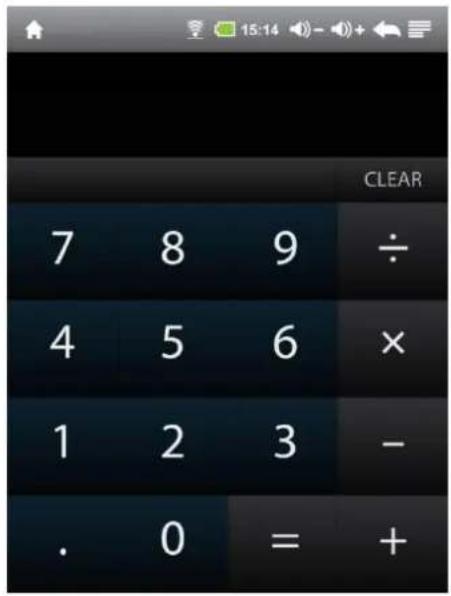 CLEAR 7 8 9 ÷ 4 5 6 × 1 2 3 - . 0 = +
