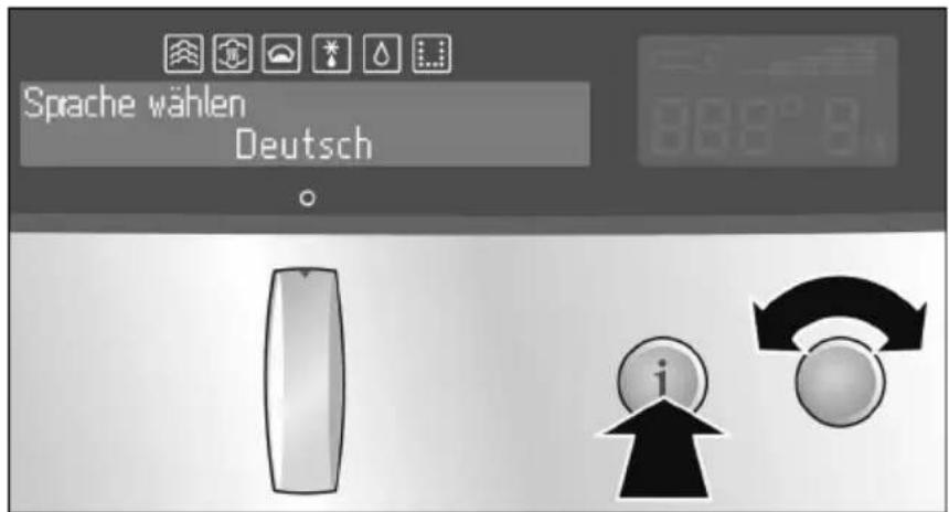 Sprache wählen Deutsch