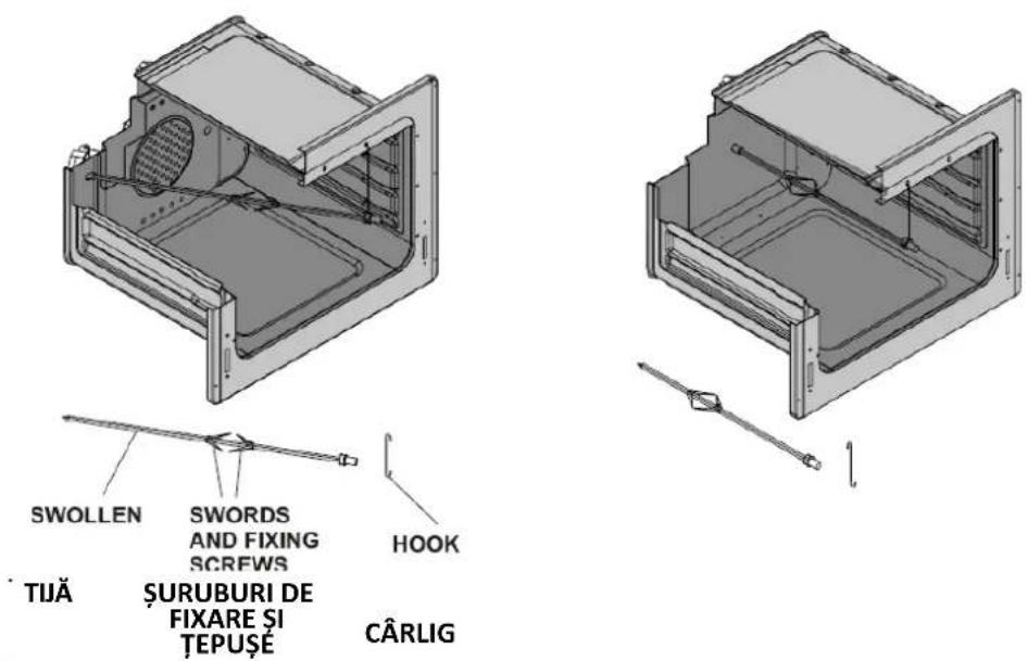 SWOLLEN SWORDS AND FIXING SCREWS TIJÄ ŞURUBURI DE FIXARE ŞI ТЕРУŞE HOOK CÂRLIG