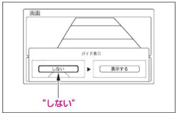 Honda Edix (2007) - ガイド線の消しかた - 2