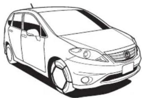 Honda Edix (2007) - 取り付けかた - 1