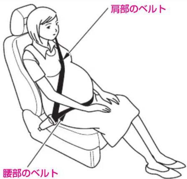 肩部のベルト 腰部のベルト