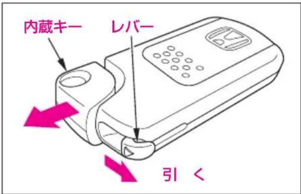 内蔵キー レバー 引 <