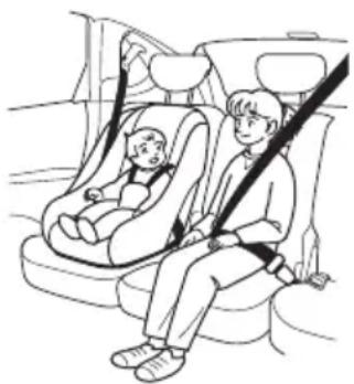 Honda Edix (2007) - - お子さまにも必ずシートベルトを着用させるか、チャイルドシート※をお使いください。 - 1