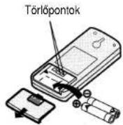 PANASONIC CU-YW12DKE - ■ A távvezérlő beállításának törlése - 1