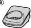 PANASONIC KX-TG1711HG - Információk a tartozékokról - 5