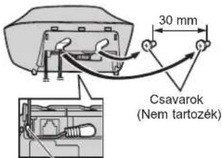 30 mm Csavarok (Nem tartozék)