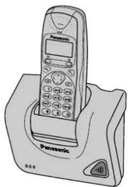 PANASONIC KX-TCD700HGB - Falra szerelés - 2