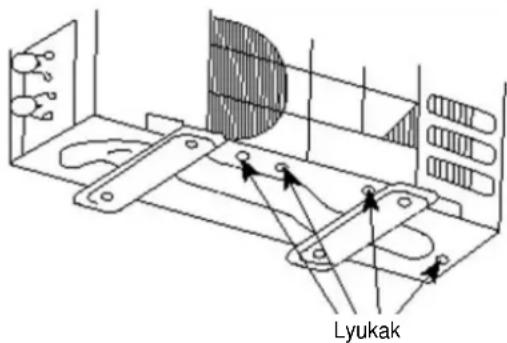 PANASONIC CS-CE12GKEW - A KÜLTÉRI EGYSÉG VÍZELVEZETÉSE - 1