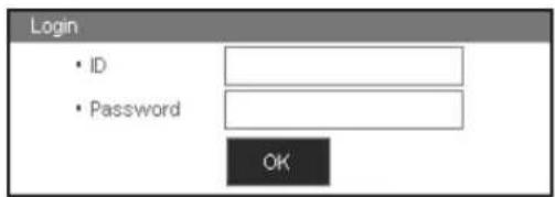 Login • ID • Password OK