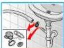 BOSCH WAS24460EE - Filter in the water inlet hose - 2
