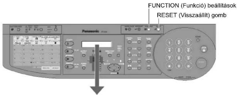 PANASONIC DP-150PA - A nyomtatási feltételek beállítása: Beállítás az eszközön - 3