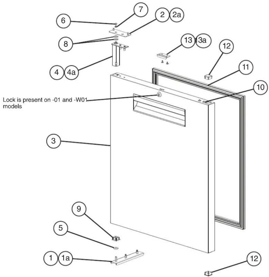 Hoshizaki CRMR60 - Undercounter, Worktop, Prep Table - 1