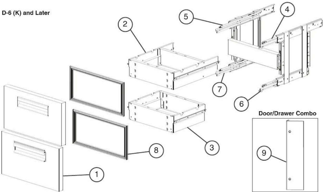 Hoshizaki CRMR60 - Undercounter, Worktop, Prep Table (-D)(-D2)(-D4)(-D6) - 2