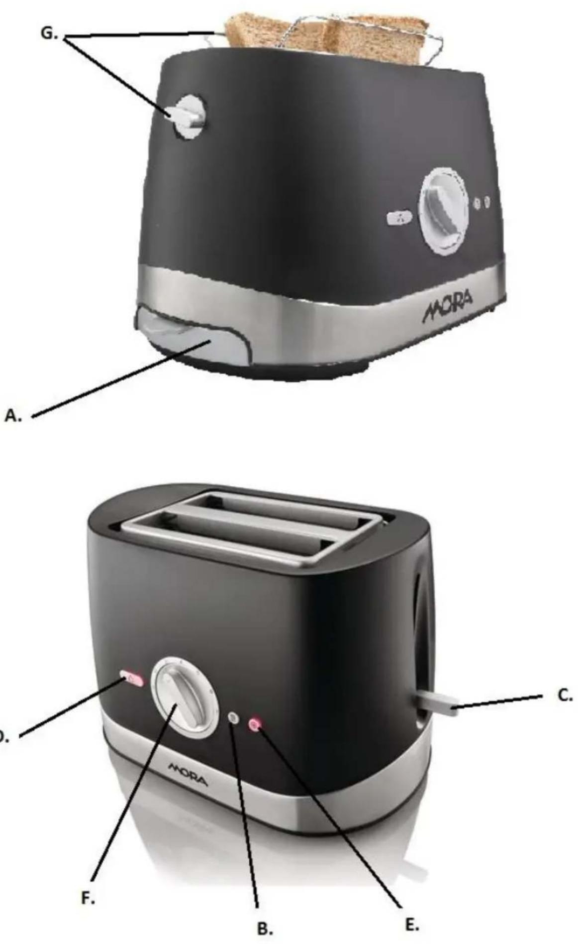 GORENJE TP900B - Тостер - 2