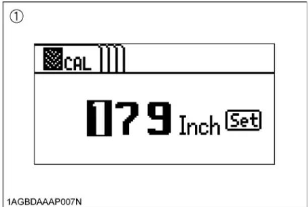 KUBOTA M5L-111RC - ◆Setting the tire circumference - 2