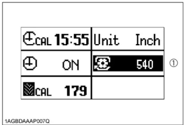 KUBOTA M5L-111RC - NOTE : - 1