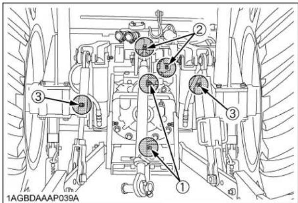 KUBOTA M5L-111RC - ■Lubricating Grease Fittings - 5