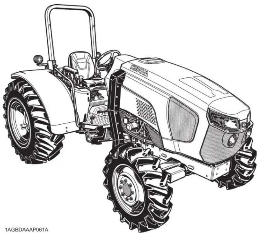 KUBOTA M5L-111RC - LOW PROFILE TRACTOR - 1