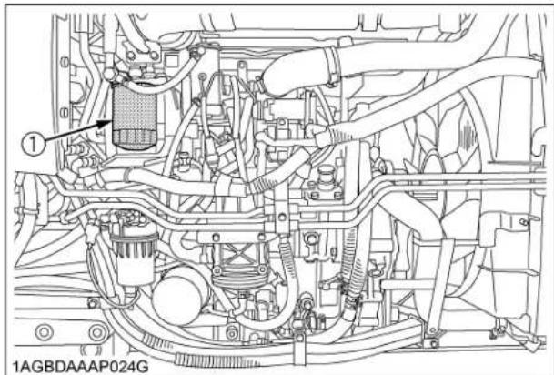 KUBOTA M5L-111RC - ■Replacing Fuel Filter - 1