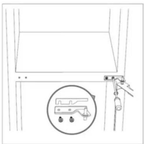 Seiki SC-360AU7TMS - REVERSING THE DOOR - 4