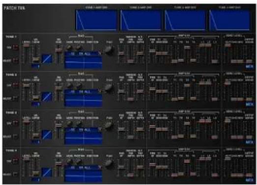 ROLAND SRX ELECTRIC PIANO - PATCH TVA - 1