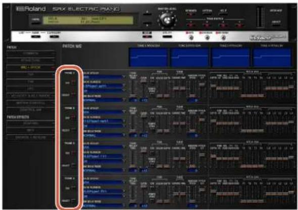ROLAND SRX ELECTRIC PIANO - パッチを作るときの4つのポイント - 1
