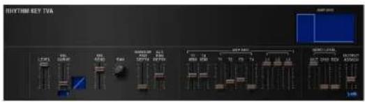 ROLAND SRX ELECTRIC PIANO - RHYTHM KEY TVA - 1