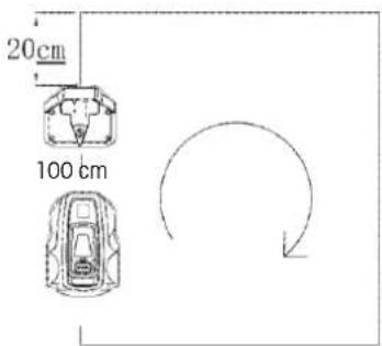 Fieldmann FZRR 5650-A - CHOOSING THE LOCATION FOR THE CHARGING BASE - 1