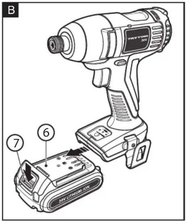 B DITTON 20V 6 7 20V LITHIUM-ION