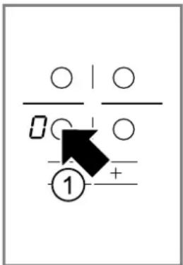 BOSCH PKE611BA1R - Setarea treptelor de preparare termică - 1