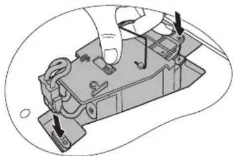 BENQ MX763 - Replacing the lamp - 7