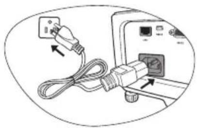 BENQ MX763 - Starting up the projector - 2