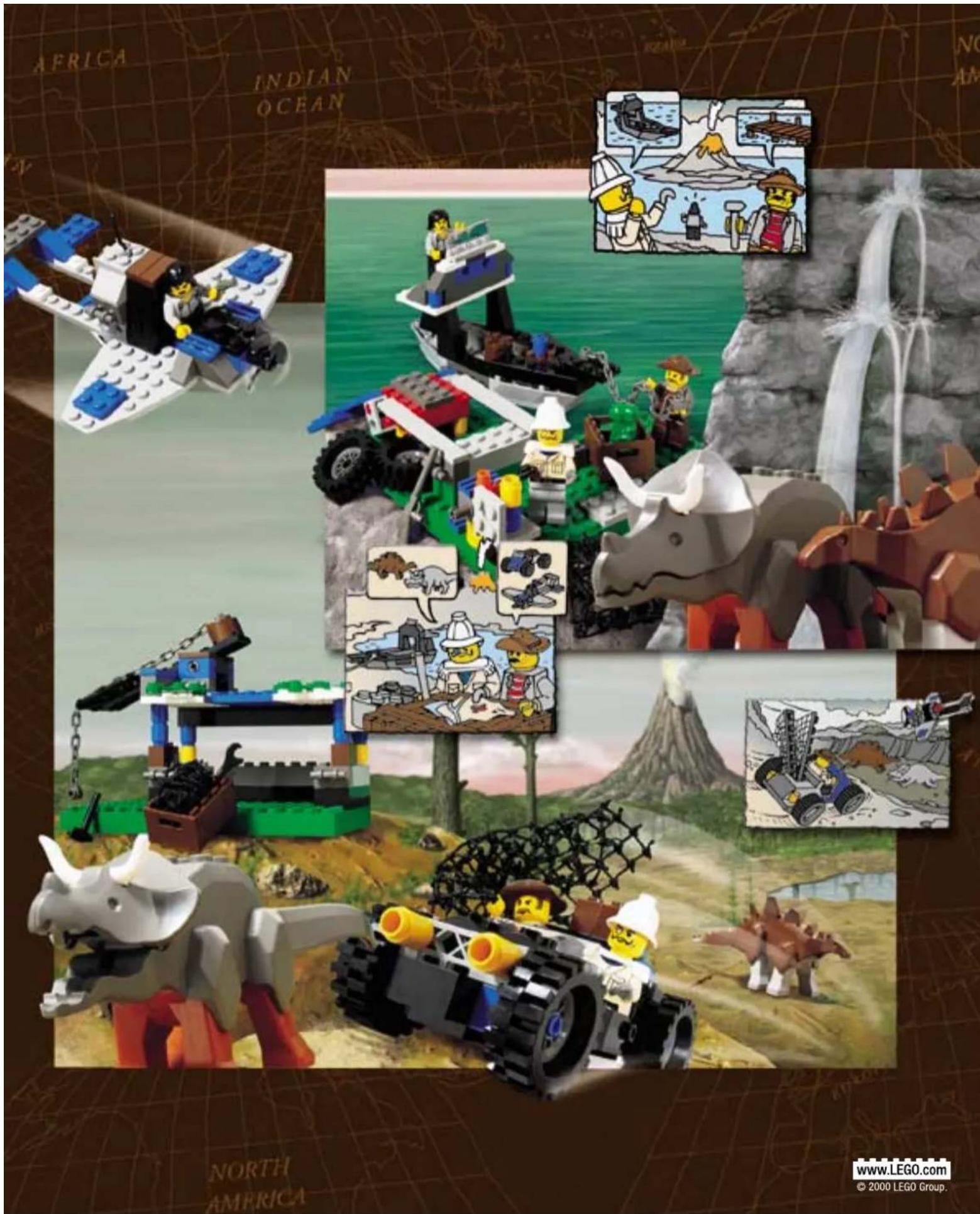 AFRICA INDIAN OCEAN NORTH AMERICA www.LEGO.com © 2000 LEGO Group.
